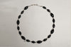 OLIO E ACETO Obsidian Sterling Silver Necklace Handmade OLIO-OA08N02-HEI Black POEA26